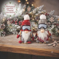 Preview: Dekowichtel Skifahrer im 2-er Set - Weihnachtliche Winterdekoration mit besonderem Charme